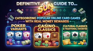 Phân loại các hình thức Game bài online đổi thưởng phổ biến